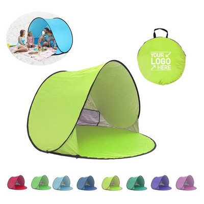 Custom Folding Beach Tent Portable UV Protection Sun Shelter