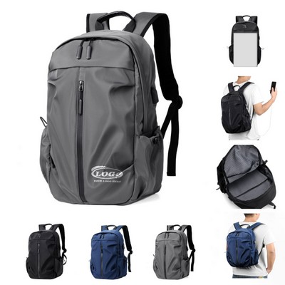 Multi-Function Backpack For Men With Charging Portport