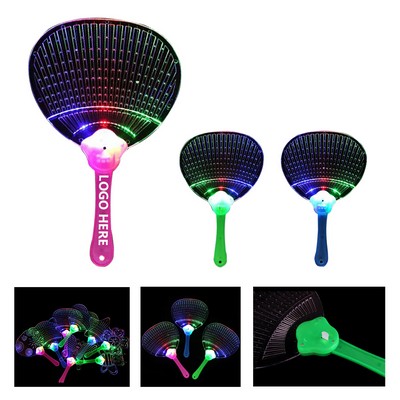 LED Illuminated Promotional Fan - Custom Branded Version