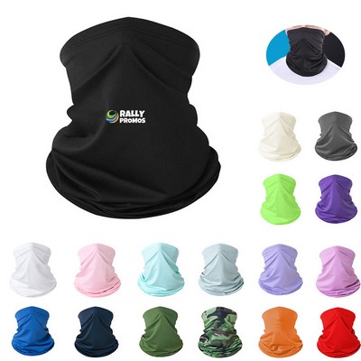Summer UV Sun Protection Cooling Polyester Face Cover