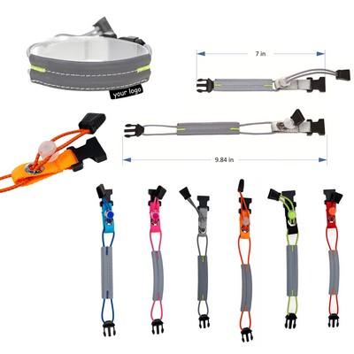 Lightweight Adjustable Elastic Reflective Ankle Wrap