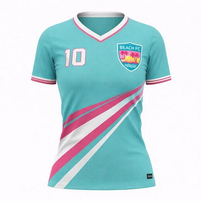 Women's Full Color Soccer Jersey 150G Interlock