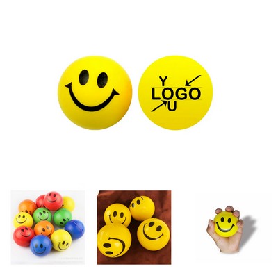 Yellow PU Stress Relief Ball