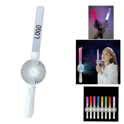 Concert Glow Sticks With Electric Fan