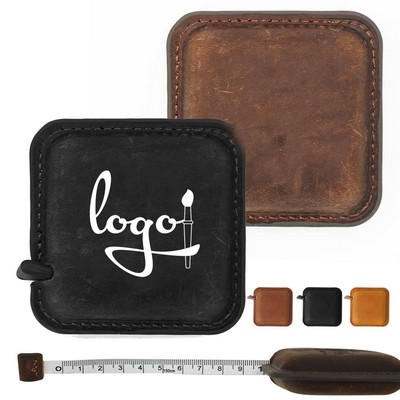 Genuine Leather Mini Tape Measure