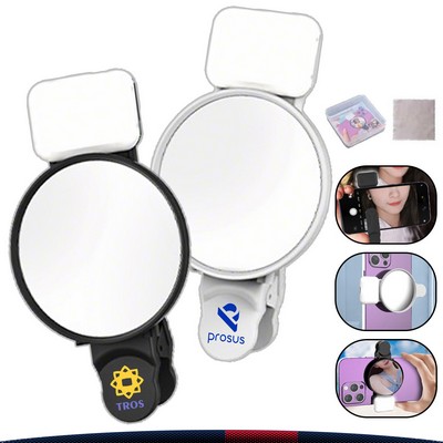 Brivix Clip-On Mirror Rear Selfie Light