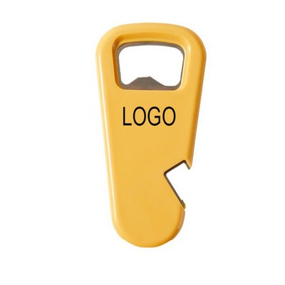 Plastic Stainless Steel Magnetic Bottle Opener