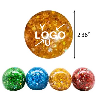 Holiday Flake Stress Relievers