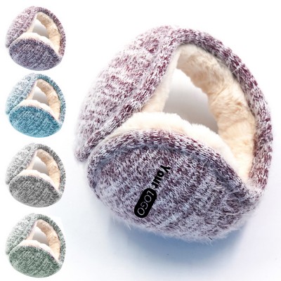 Knitted Fleece Winter Earmuffs
