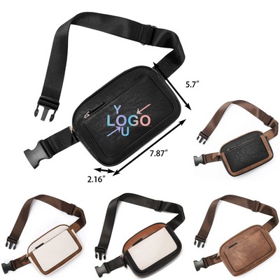 Genuine Leather Waist Bag
