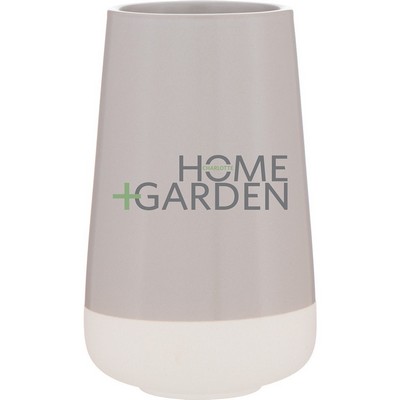 20 oz Birch Ceramic Vase (Light Gray)