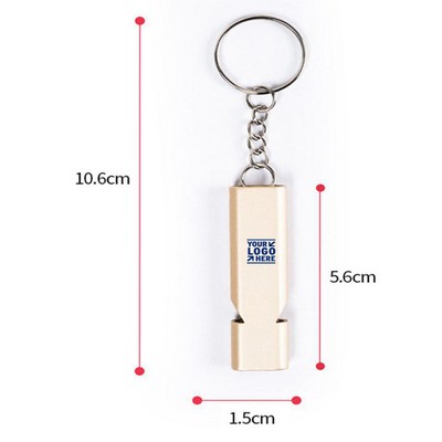 Survival Safety Whistle With a Keyring