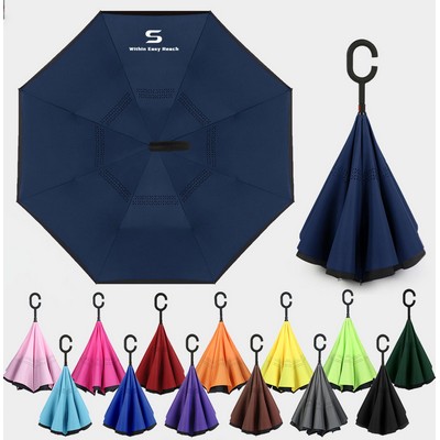 Folding Reverse Inverted Umbrella