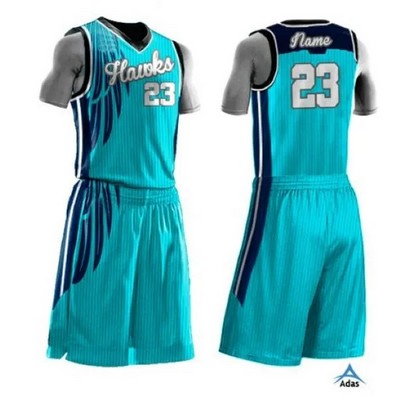 Basketball Uniform Set: Jersey and Shorts Combo