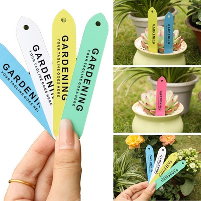 Perforated Plastic Gardening Label Flower Label Sign