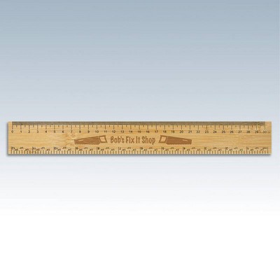 6" Bamboo Ruler