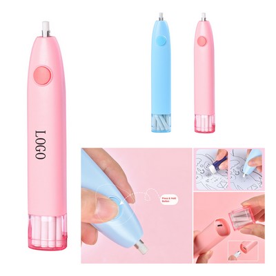 Rechargeable Electric Eraser w/ 10 Refills