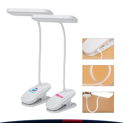 Heming Clip-On Rechargeable LED Desk Lamp
