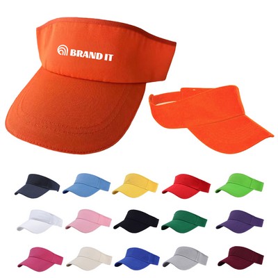 Empty Top Sun Cap Visor Sports Hat