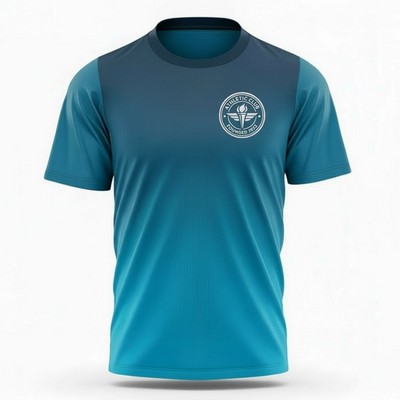 Unisex Full-Color Short Sleeve Shirt Cotton Touch 5OZ