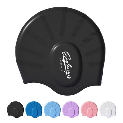 Silicone Long Hair Swim Cap