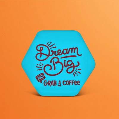 Hexagonal Custom Buttons