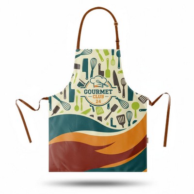 Premium Poly Twill Sublimated Bib Apron