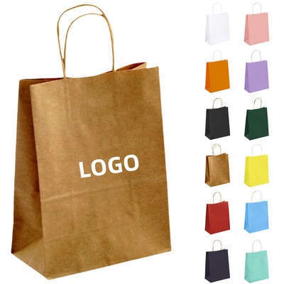 Kraft Paper Shopper Tote Bag