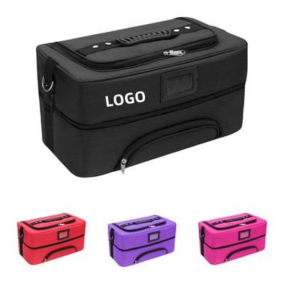 Portable Large Capacity Makeup Case