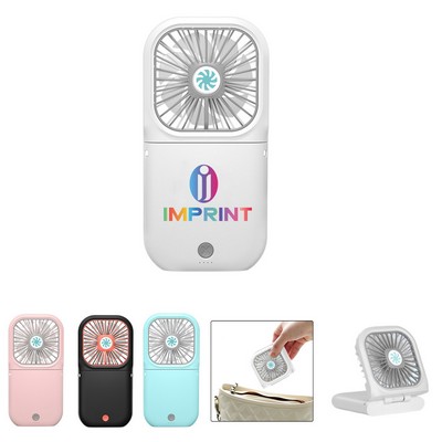 Usb Charger Hanging Neck Folding Fan