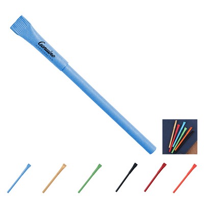 Environmental Kraft Paper Barrel Writing Pen