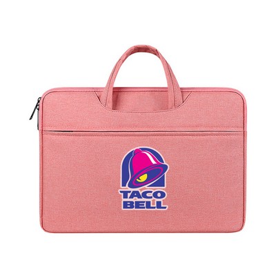 Durable Nylon Laptop Bag with Smart Handle & Custom Print (16" x 11.6" x 0.8")