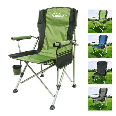 Portable Folding Camping Chair with Cup Holder