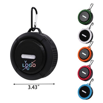 Portable Waterproof Bluetooth Speaker for Camping