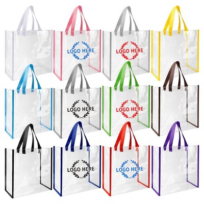 Plastic Clear Tote Bag