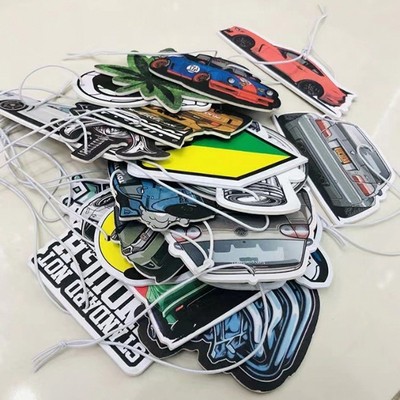 Personalized Shaped Paper Scented Sachets