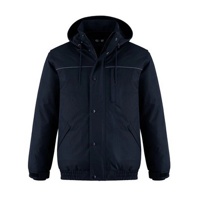 Extreme Heavy Duty 3-in-1 Bomber Jacket w/Detachable Hood