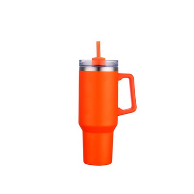 Endura 40 oz Orange Double Wall Vacuum Mug