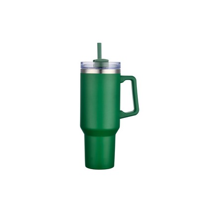 Endura 40 oz Green Double Wall Vacuum Mug