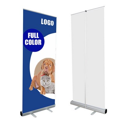 Roll Up Banner Stand with Carrying Case