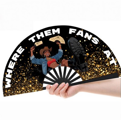 Where Them Fans At for line dancing Clack Popping Folding