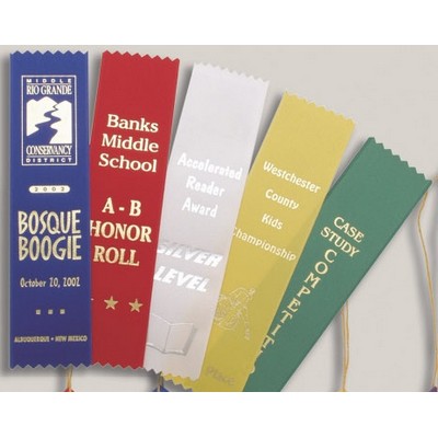 Custom Award Ribbon (1.625" x 6")