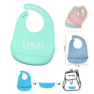 Adjustable Silicone Baby Bib