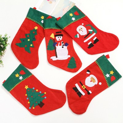 Christmas Tree Hanging Sock
