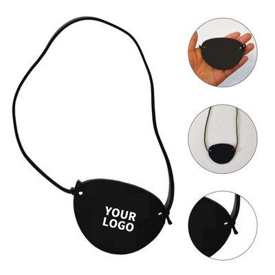 Felt Pirate Eye Patch Adjustable Strap