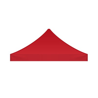 20' Custom Canopy Tent - Sustainable Tent Fabric (Topper Only)
