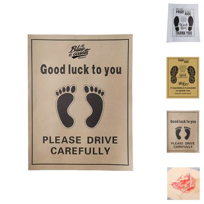 Kraft Paper Car Foot Mat