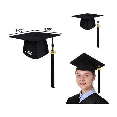 Unisex Graduation Cap With Tassel For Adults