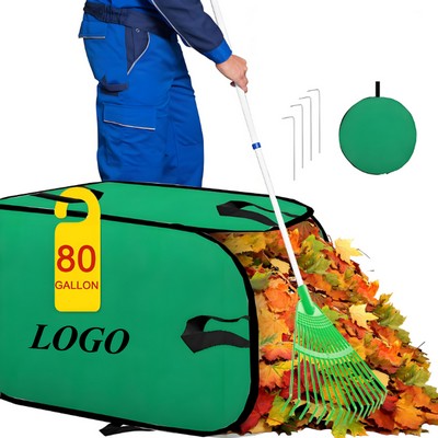 80 - Gallon Foldable Leaf Collector
