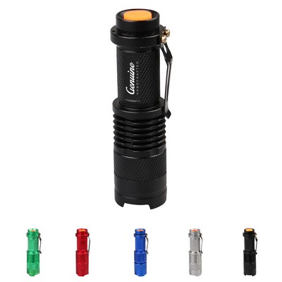 Adjustable Focus Zoomable Flashlight